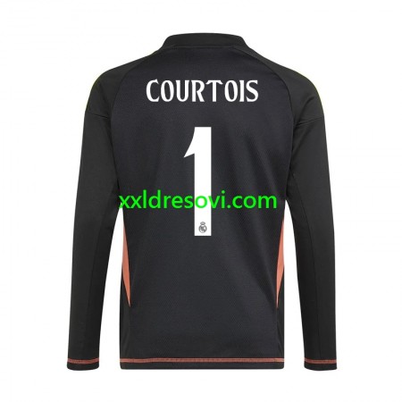 Real Madrid Thibaut Courtois 1 Golmanski Gostujući Nogometni Dres 2024-2025